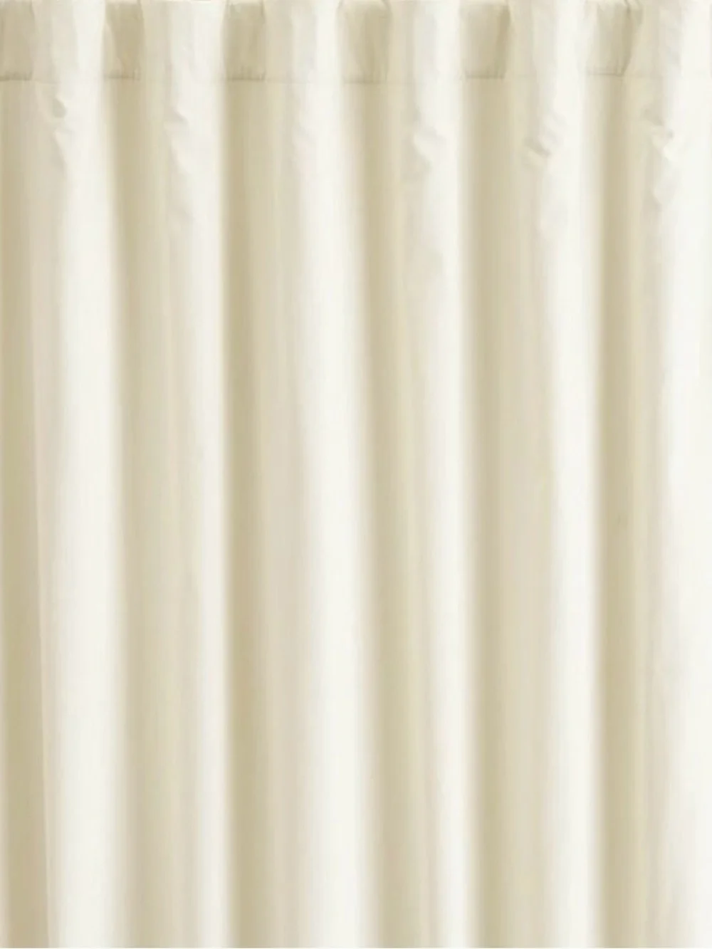 Curtain Panel- Pottery Barn Teen Blackout curtains cream & black tassel set of 2